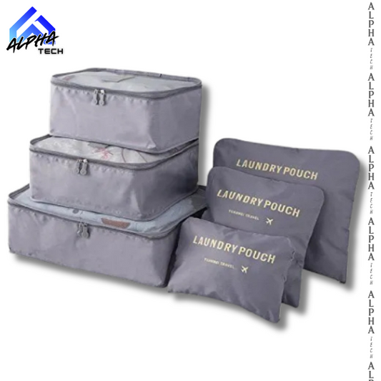 Bolsas viajeras x6 piezas