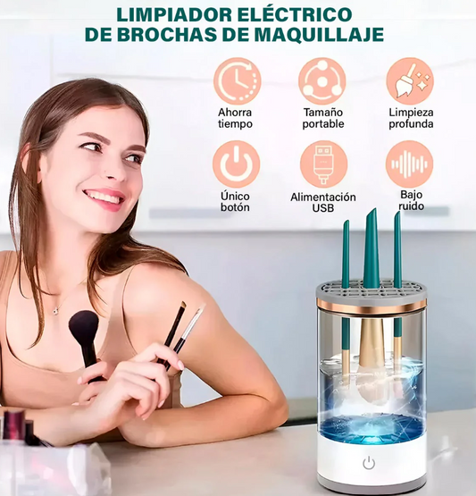 Limpia Brochas Electrico-Brush Cleaner