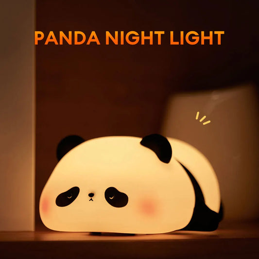 Lampara Oso Panda 3 tonos silicona pd-30