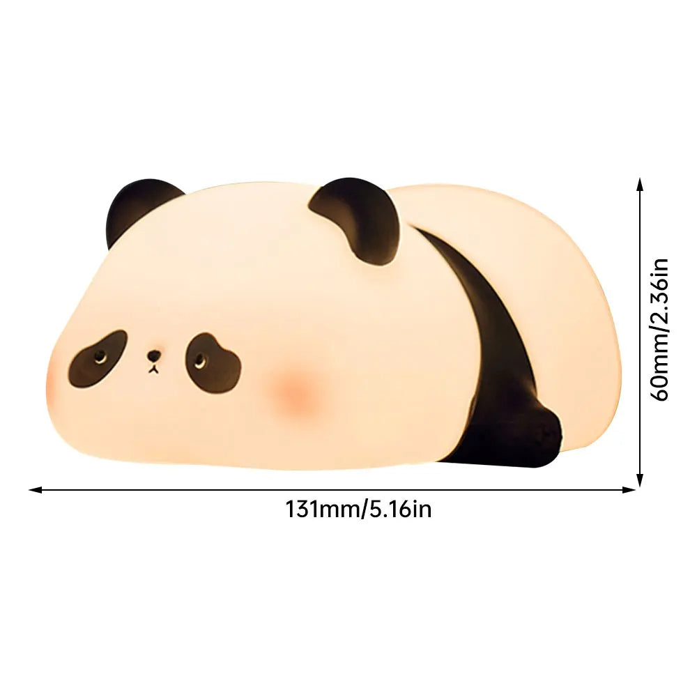 Lampara Oso Panda 3 tonos silicona pd-30
