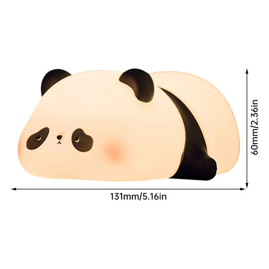 Lampara Oso Panda 3 tonos silicona pd-30