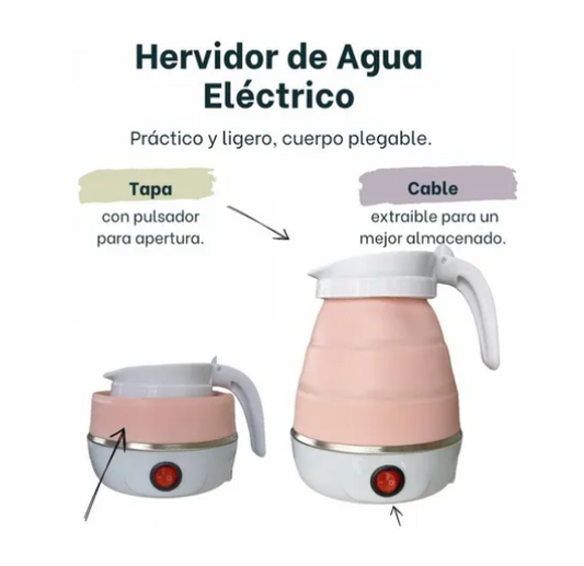 Hervidor Eléctrico de Agua Portátil