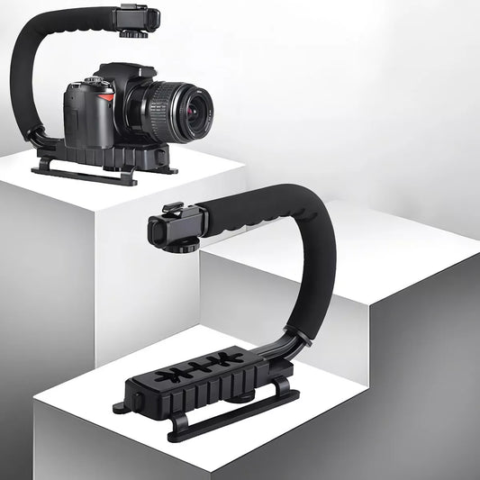 KIT Estabilizador Video+Led+Microfono