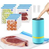 KIT de Sellado de Alimentos al Vacío x6 Bolsas