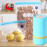 KIT de Sellado de Alimentos al Vacío x6 Bolsas