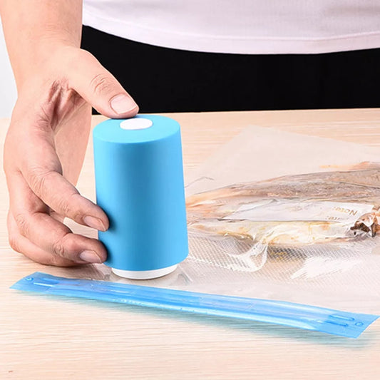 KIT de Sellado de Alimentos al Vacío x6 Bolsas